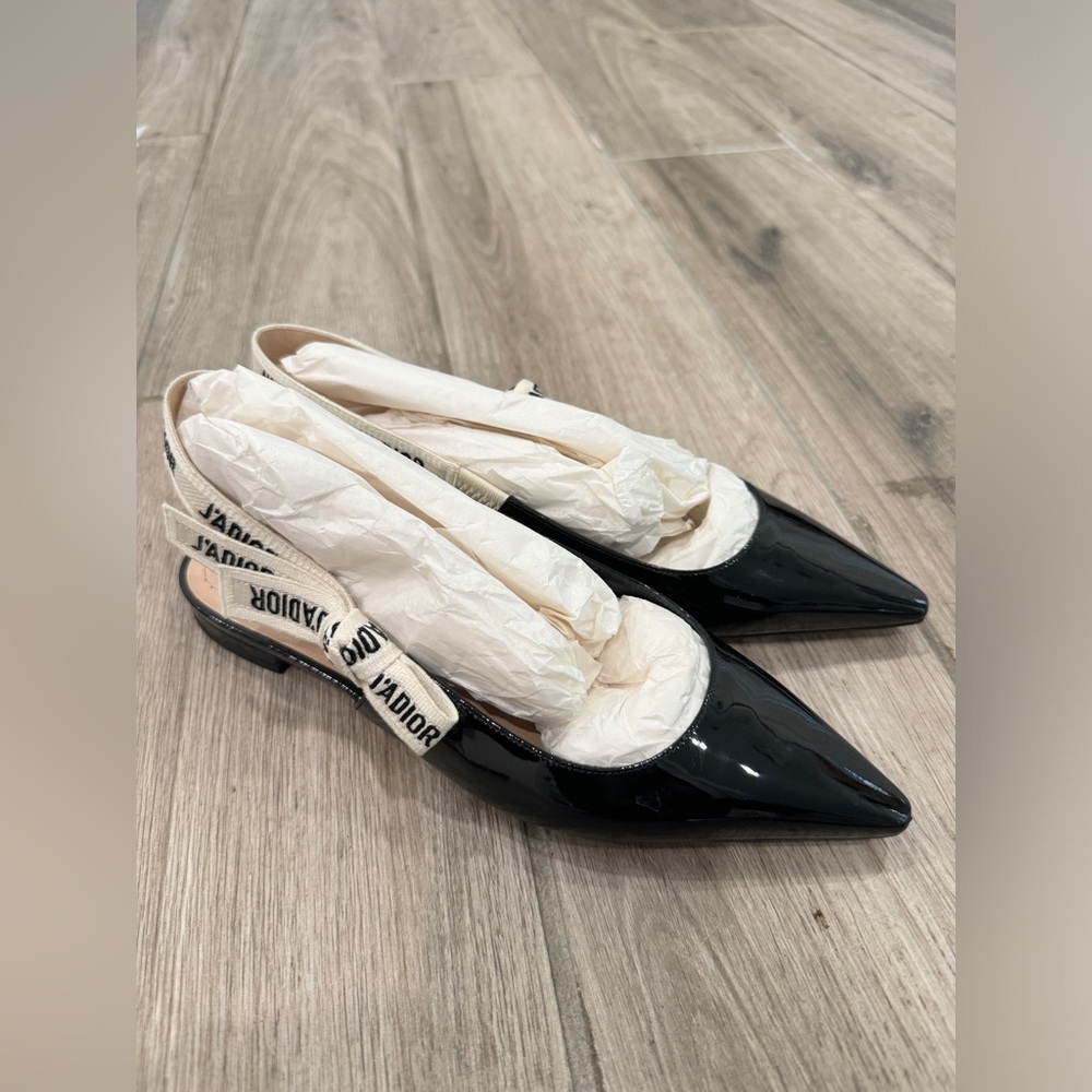 Dior sling back flat